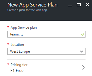 App Service plan