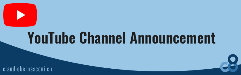 YouTube Channel Announcement