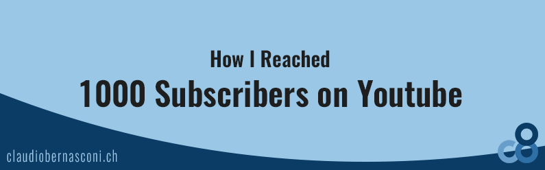 How I Reached 1000 Subscribers on Youtube