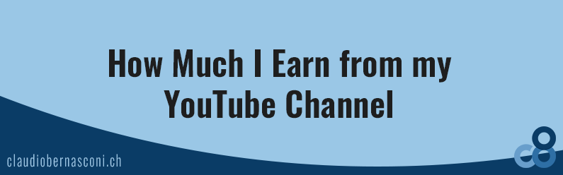 How Much I Earn from My YouTube Channel
