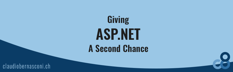Giving ASP.NET A Second Chance