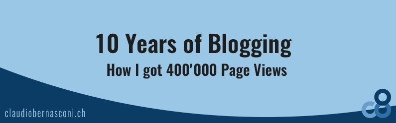 10 Years of Blogging