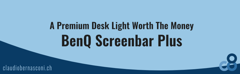 BenQ Screenbar Plus – Premium Desk Light
