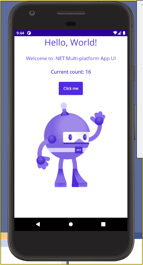 Running .NET MAUI App on Android Emulator