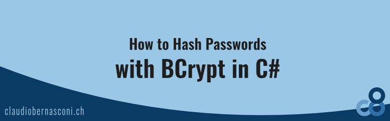 How to Hash Passwords with BCrypt in C#